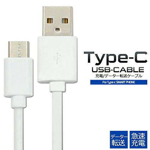 USB Type-C ケーブル 急速充電 データ