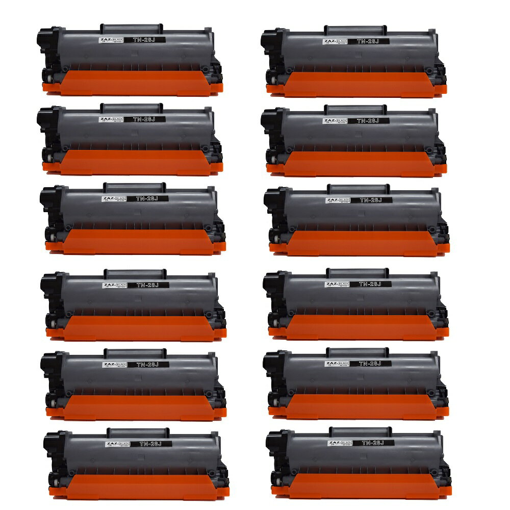 12本セット TN-28J 互換トナーカートリッジ レーザープリンタ 対応機種: HL-L2365DW / HL-L2360DN / HL-L2320D / DCP-L2540DW(汎用トナー ・ 互換トナー)