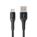 Mcdodo USB-Cケーブル 1m 3A急速充電 高速データ転送 FCP/AFC/QC4.0など急速充電規格対応 アルミ合金シェル 高耐久ナイロン編み AtoCケーブル タイプ C充電コード Type-Cケーブル スマホ・タブ…