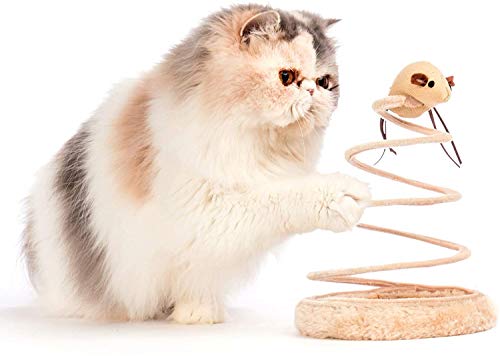 猫 おもちゃ回転 ネズミ 猫用知育玩具 遊ぶ盤 サイザルぬいぐるみ 遊び 運動不足 ストレス解消 猫じゃらしのおもちゃ (ねずみ)