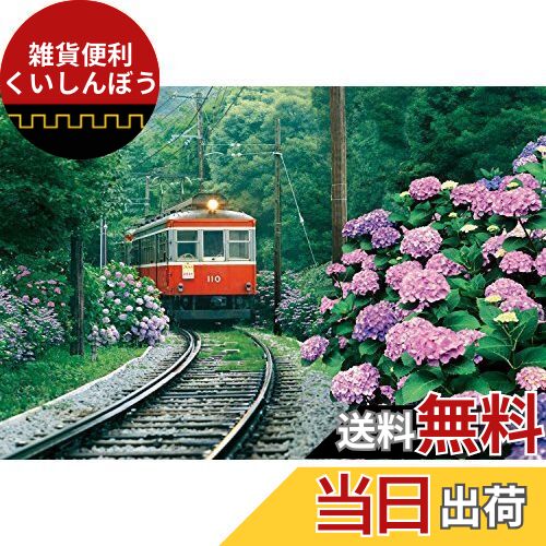 300ピース ジグソーパズル めざせ!パズルの達人シリーズ あじさい薫る箱根登山電車 (26x38cm)