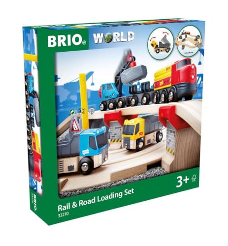 BRIO レール&ロード採石セット 33210 1