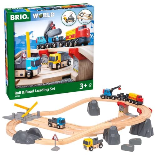 BRIO レール&ロード採石セット 33210 3