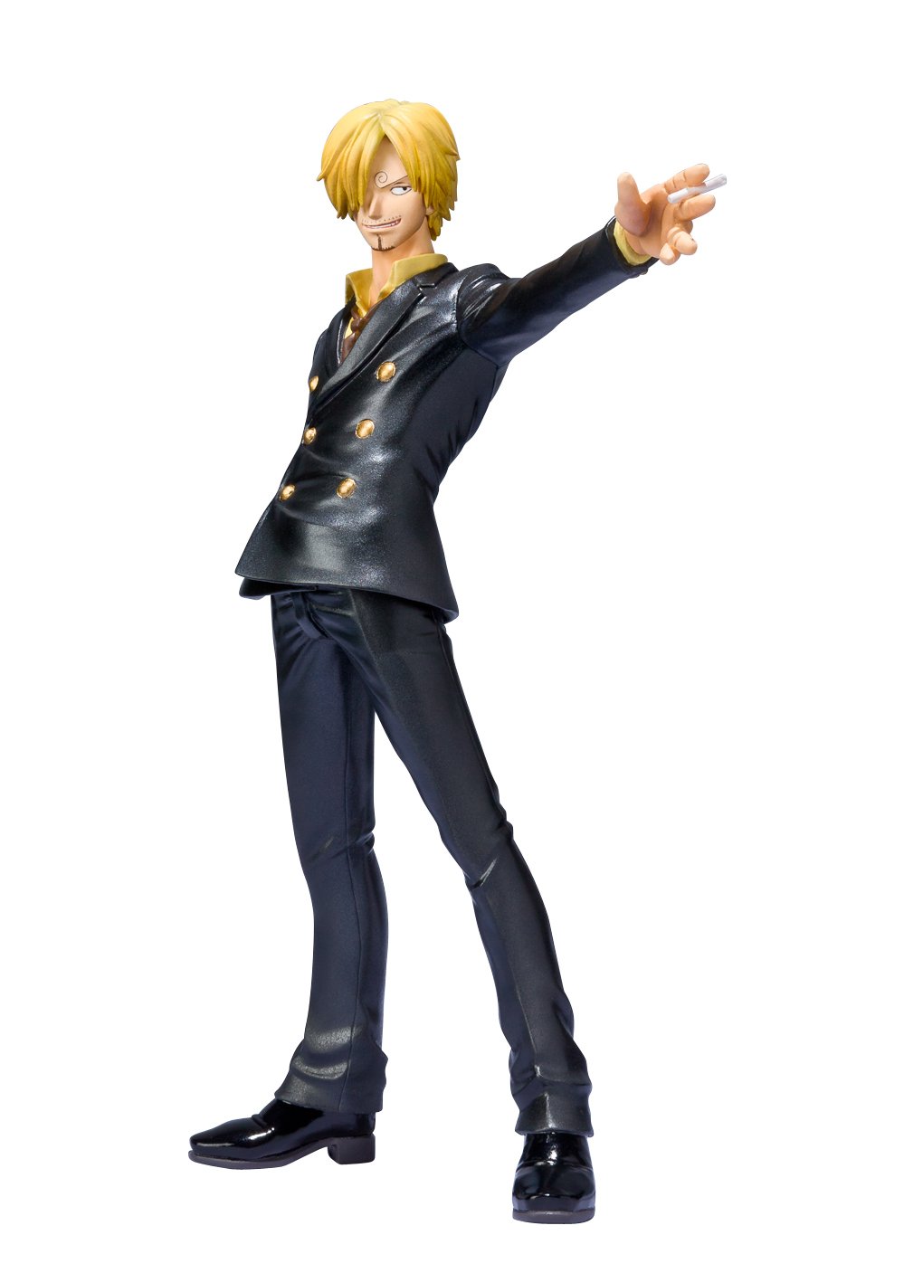 商品情報商品の説明Figuarts ZERO is also going to a new world!! Sanji with black feet appears 2 years later! With the new head and wrist parts, you can limit the amount of sanji in melomeros. Accessories: Replacement head, replacement left wrist, dedicated pedestal with design. 手?ZERO也向新世界!! 黒足秀以2年后的姿?登?! 通?替?新?部、手腕零件,可以瞬???美味状?的??老人! 【配件】替?用?部、更?用左手腕、??的?用底座主な仕様 対象性別 :男の子