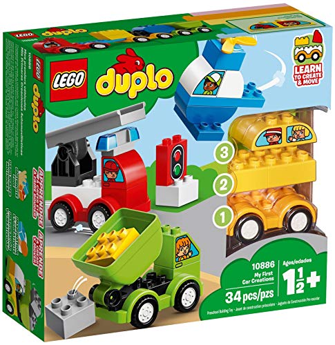 楽天雑貨便利くいしんぼうレゴ（LEGO） デュプロ はじめてのデュプロ いろいろのりものボックス 10886 知育玩具 ブロック おもちゃ 男の子 車