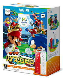 マリオ&ソニック AT リオオリンピック Wiiリモコンプラスセット(アカ・シロ) - Wii U