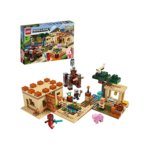 楽天雑貨便利くいしんぼうレゴ （LEGO） おもちゃ マインクラフト イリジャーの襲撃 男の子 女の子 マイクラ Minecraft 子供 グッズ ゲーム 玩具 知育玩具 誕生日 プレゼント ギフト レゴブロック 21160 8歳 ～