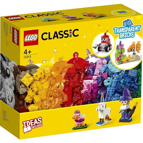 楽天雑貨便利くいしんぼうレゴ（LEGO） クラシック アイデアパーツ透明パーツ入り 11013 おもちゃ ブロック プレゼント 宝石 クラフト 男の子 女の子 4歳以上