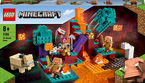 レゴ LEGO おもちゃ マインクラフト ゆがんだ森 男の子 女の子 マイクラ Minecraft 子供 グッズ ゲーム 玩具 知育玩具 誕生日 プレゼント ギフト レゴブロック 21168 8歳 ～