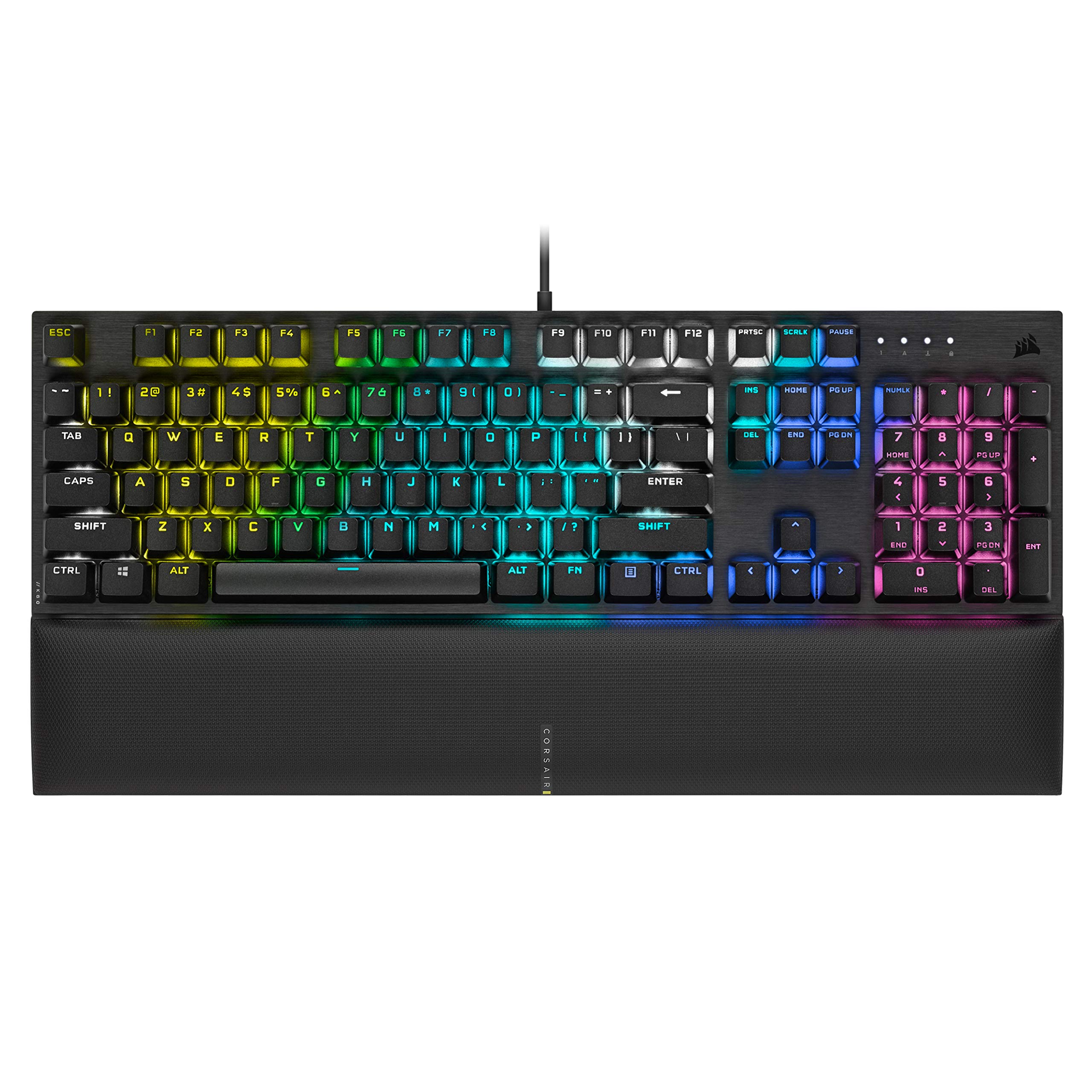 CORSAIR K60 RGB PRO SE メカニカルキーボード Cherry Viola軸採用 CH-910D119-JP 日本語配列