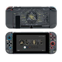 GeekShare Switchカバー nintendo switch対応 カバー スイッチカバー 分体式カバー 全面保護 薄型 滑り止め 汚れ防止 スイッチ対応 PC製 耐衝撃 取り外し簡単 落下保護 かっこいい ミステリーカントリーデザインカバー