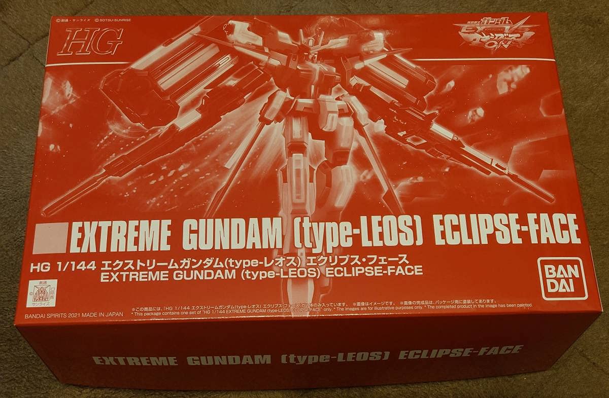 バンダイスピリッツ HG 1/144 エクストリームガンダム（type-レオス） エクリプス・フェース【