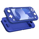 Switch Lite ケース ATiC SwitchLite カバー シリコン製 柔らかい 耐衝撃 落下防止 防塵 アンチスクラッチ 滑り止め 人間工学 高い操作性 手触り良い ソフト 着脱簡単 軽量 ブルー