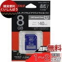 BUFFALO UHS-I Class1 SDカード 8GB RSDC...(2)