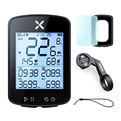 XOSS G+ Gen2 サイクルコンピュータ 2.2" GPS サイコン 無線 ワイヤレス サイクリング 自転車 速度計 ..