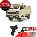 WPL JAPAN D12 WPL 正規品 技適マーク付き 1/10スケール 軽トラ RCカー 2WD 二輪駆動 バッテリー付き (ホワイト)