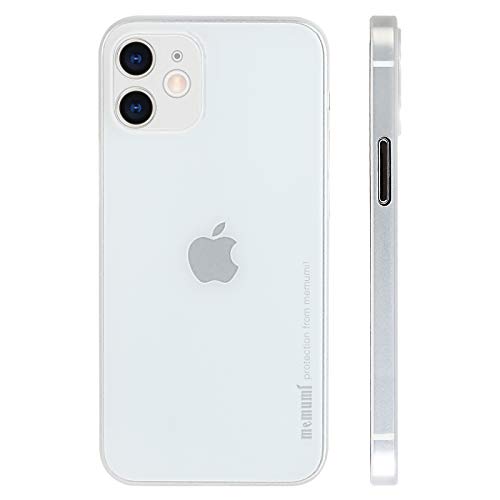「0.3mm極薄」iPhone 12 Mini対応ケース memumiマット質感 オリジナル設計 指紋防止 傷付き防止 ワイアレス充電対応 人気ケース・カバー
