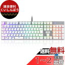 【日本語配列】e元素メカニカル式ゲーミングキーボード 赤軸・青軸を採用 フルサイズ109キー Type-C USB有線接続 全キー防衝突 RGB発光LEDバック...