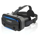 VRゴーグル 【令和6年初売り】VRヘッドセット 3Dパノラマ体験 1080P 超広角120°視野角 vrゴーグル スマホ用 非球面光学レンズ 焦点や瞳孔距離調節可能 装着感良い メガネ対応 スマホ vr 通気性 軽量 4.7～7 iPhone&androidなどのスマホ対応 日本語説明書付…