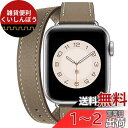 コンパチブル アップルウォッチ バンド コンパチブル apple watch バンド レディース レザー 本革 2重巻き 細い iWatch Series 9/...