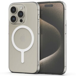 【空気のような薄さ】Sinjimoru iPhone MagSafe用スマホケース、1mmの超薄型 マグセーフ対応 マグネット内蔵 ワイヤレス充電対応 iPhone15 14 13 12シリーズ対応 クリアケース。M-AiroFit Basic for iPhone 15 Pro