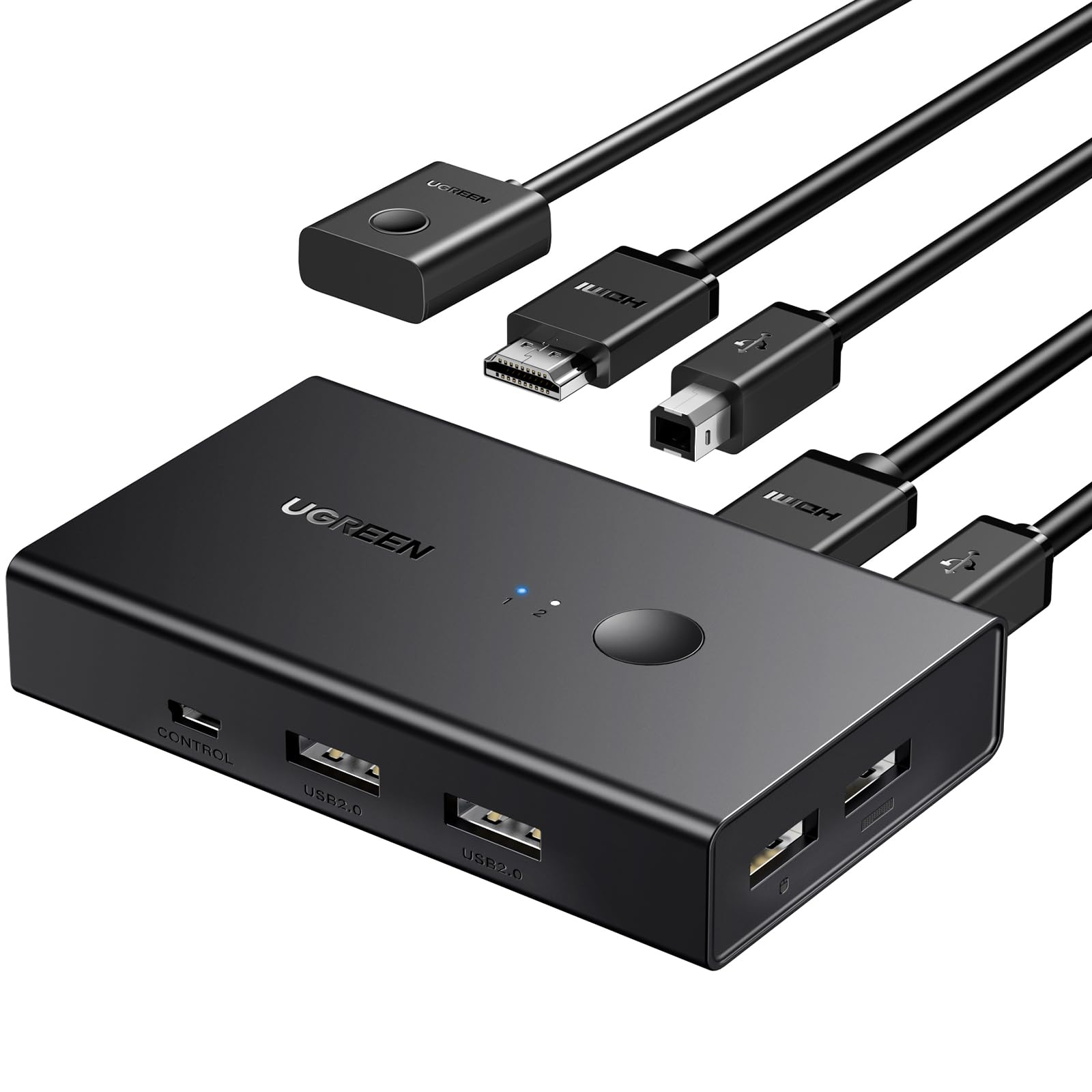 商品情報商品の説明主な仕様 【2入力1出力 HDMI KVMスイッチ】このHDMI KVM切替器は、1セットのHDMI対応ディスプレイと1組のマウス・キーボード、プリンターなどのUSB機器で2台のパソコンを切り替えて使用できます。それぞれのPCにディスプレイを用意する必要がなく、省スペース・広々とした操作感を両立できます。br【USB 2.0高速ポートを4つ搭載】USB2.0ポートが4つ搭載され、マウス・キーボード、プリンターなどのUSB機器をPCで共有することができます。USBポートにマウスやキーボードのレシーバーを接続することで、ワイヤレスタイプのデバイスも使用可能です。br【4K60Hz解像度、映像音声同期】最大4096×2160＠60Hzまでの解像度に対応、3D映像もサポートします。映像と音声を同期に出力でき、Hi-Fiステレオを楽しみ、ホームシアターを簡単に構築可能。動画編集やデザインなど、クリエイティブ現場でもストレスなく使用することが可能です。br【ドライバー不要、切替簡単】ソフトウェアのインストールが不要で接続するだけで切り替えて使用することができます。パソコンの切替は、本体ボタンと手元ボタンの2種類です。製品上面のボタンを押すだけの簡単操作、手元に設置できる手元スイッチも搭載され、楽にパソコンの切り替えもできます。br【幅広い互換性】Windows11/10 / 8.1 / 8/7 / XP / Vista、Mac OS、Linux、ChromeOSなどのさまざまなコンピューターシステムと互換性があります。Windows OS機、Mac機の混在環境でもご使用いただけます。Dolby Vision、HDCP2.2、3D HDRもサポートします。在宅勤務、オフィス、会議室、ゲームルーム、マルチメディア教室などに最適です。br【24ヶ月の保証期間】当店でご購入の製品は24ヶ月間の保証サービスをご提供しております。お客様が製品を購入された時点から24ヶ月後の応当日まで保証いたします。 ご注意：お客様または第三者による故意の破損が認められる場合は、保証の対象外となります。【ご注意】 本ページに記載された注意事項を必ずお読みいただき、ご了承の上ご注文をお願いいたします。ご不明な点などがございましたら、お気軽に弊社までお問い合わせください。