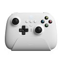 8BitDo Ultimate 2.4G[dhbNtCXRg[[APCAAndroidASteam DeckiPhoneAiPadAMacOSAApple TVp2.4GRg[[(White)