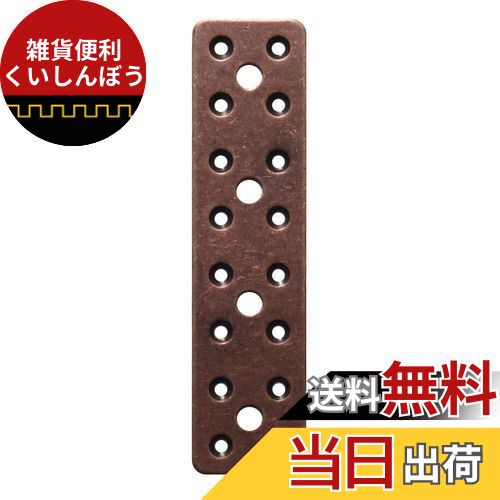 ダイドーハント (DAIDOHANT) (補強金物) ブロンズ マルチ金物 プレート [鉄] (W)40x(A)160mm (1個入) 6..