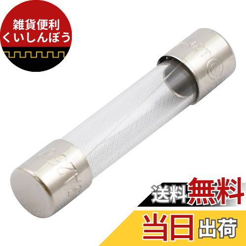 エルパ (ELPA) ガラス管ヒューズ ヒューズ 配線 保護 250V 3A 30mm 2個入 TF-2030H