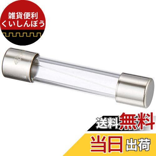 オーム(OHM) オーム電機 ガラス管ヒューズ(4A-250V/4本入り)