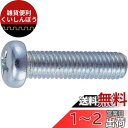 トラスコ中山(TRUSCO) ナベ頭小ネジ ユニクロ 全ネジ M6×20 80本入 B01-0620