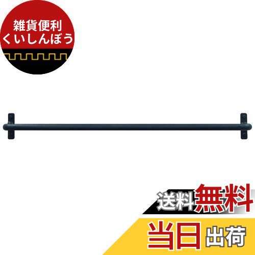 SANEI アイアンバー アンティーク調 タオル掛け 小物掛け 多用途 457mm ブラック W57 ...