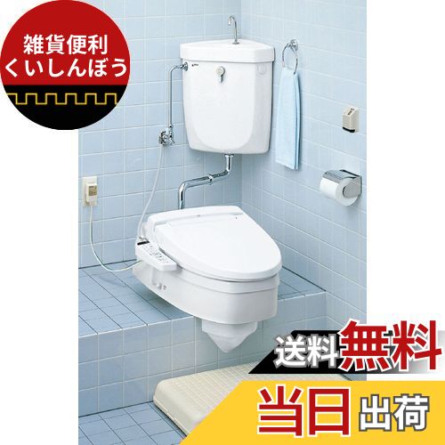 LIXIL(リクシル) INAX 和風アタッチメント 踏み台付 【便座別売り】 ピュアホワイト RC-504/BW1