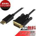 StarTech.com DsiplayPort - DVI変換ケーブルアダプタ 91cm 1920x1200 ディスプレイポート(オス) - DVI-D(オス) DP2DVI2MM3
