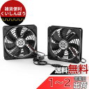 ELUTENG USB 冷却ファン 120mm 2連 3段階風量調節 USB扇風機 静音 2台1組 冷却クーラー 強力 卓上 ミニファン 小型 送風機 PC ボールベアリングモータ採用 5V 黒 長時間稼働可 薄型 12cm 水槽/ルーター/PS4/PS3/PCなど冷却 Dual USB Fan 120mm