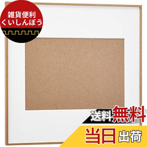 Kenko 額縁 ギャラリー A4 スクエア アクリルタイプ アルミフレーム ナチュラル 日本製 AGY-A4SQ-NA