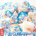 和菓子 白くまくん 訳ありスイーツ!プチ白くまくんゼリー 50個(4)