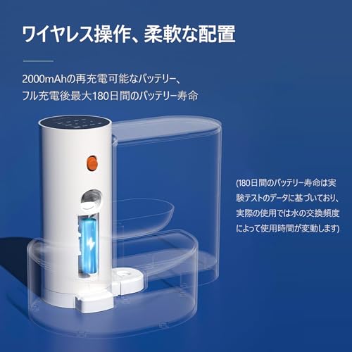 Growalleter �ڥå��Ѽ�ư���� ǭ ������ߴ� ���ޡ��ȥڥåȥ����������ե�����ƥ� 3000ML������ ǭ ���� �ե��륿������ ���ޡ���LEDɽ�� �����������ե�����ƥ� ��곰����ǽ �����ޡ���