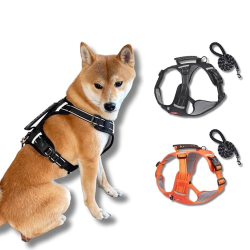 PonyLes ペットカート 中型犬 バギー 多頭 軽量 小型犬 猫 コンパクト 折り畳み 組み立て簡単 4輪 前輪360°回転 後輪ブレーキ付き 介護用 折り畳みワンタッチ2WAYペットカート (ブルー)