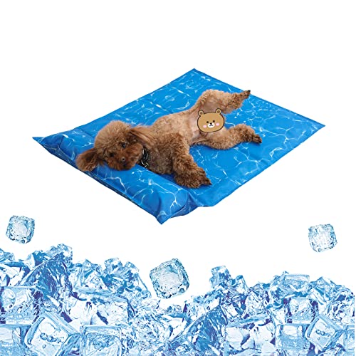 Peto-Raifu ひんやりマット 枕付き ジェルマット ペット クールマット 犬 猫 夏用 涼しい 冷却マット ..