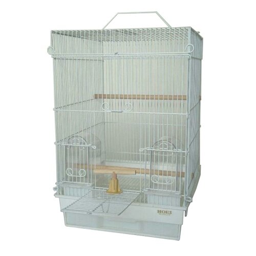 ホーエイ HOEI 35 手のり ピュアホワイト | 小型インコ・中型インコの鳥かご