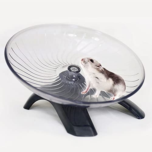 Hitasi ハムスター 回し車 静か 円盤 ハムスター おもちゃ サイレントホイール 走る ハムスター まわし..