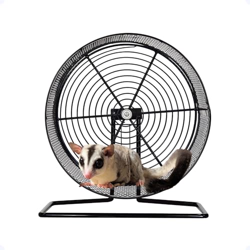 eモンズ 小動物用ホイール 【 メタルフレームレス 25 】 25cm 回し車 フレームレス 小動物用 ホイールベルト付 スタンド ケージ掛け 静音 安全 ペッ...