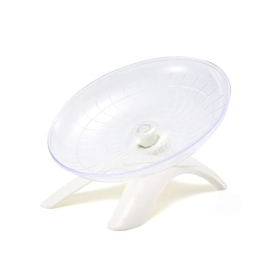 PXLAATYペット用品 ハムスター 回し車 静か フライングソーサー回し車 安全 小動物用 ハムスター 用品 理想的な遊び場 ケージアクセサリー ペット用品