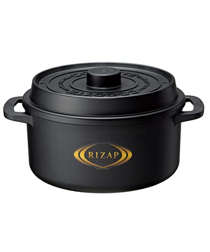 [ニッセン] 調理・製菓道具 【ライザップ監修レシピ付】 ココット風電子レンジ用鍋 1.6L（ザル付き） ..