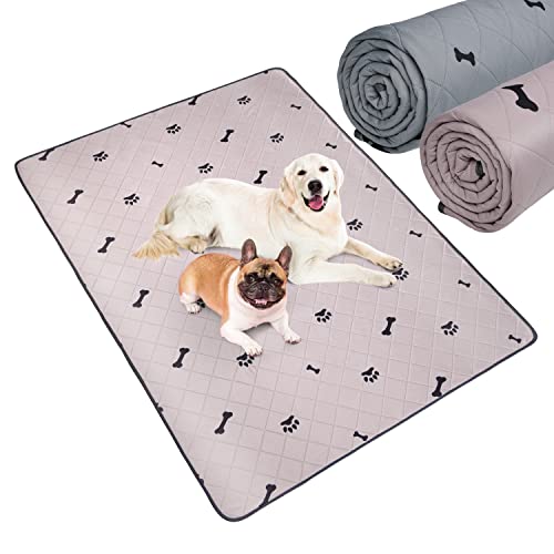 2枚セット】洗えるペットシーツ 超吸収 ペット用おしっこマット ペットシーツ 洗える 四重構造 漏れにくさ 噛み耐性 速乾 消護 再利用可能な猫 犬用 おしっこ...