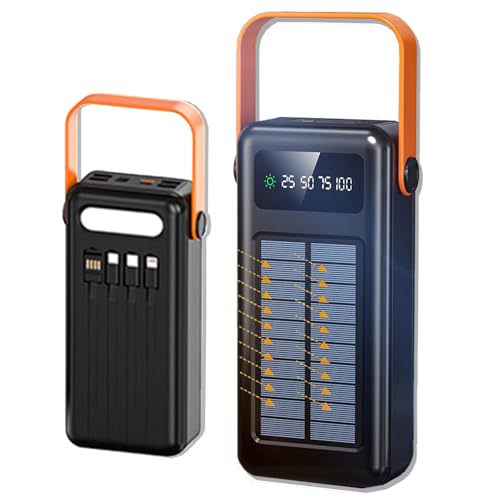 ソーラーモバイルバッテリー【68800mAh大容量&次世代モデル】モバイルバッテリー ソーラー 22.5W/PD20W モバイルバッテリー 軽量 小型 7台同時...