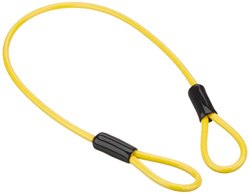 キジマ(Kijima) バイクパーツ ヘルメットロック ワイヤー ヘルロックワイヤー φ4.5/430mm 汎用 イエロー P00042