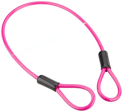 キジマ(Kijima) バイクパーツ ヘルメットロック ワイヤー ヘルロックワイヤー φ4.5/430mm 汎用 ピンク P00044
