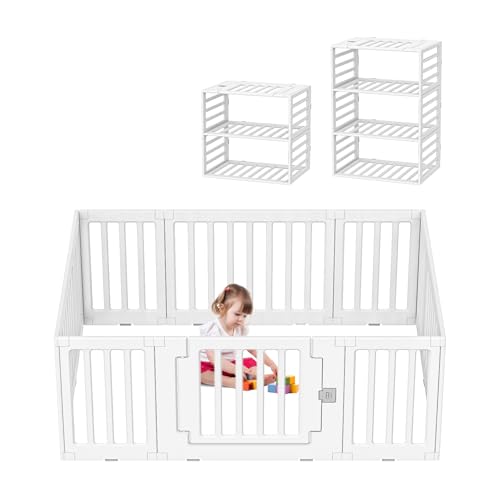 GumiSeaoベビーサークルー遊園地子ども活動センターベビーフェンス安全遊園地家庭室内屋外-子どもたちの遊び時間を強力に保護する、2025新型」(9枚のパネル...